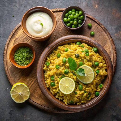 हरे मटर की खिचड़ी